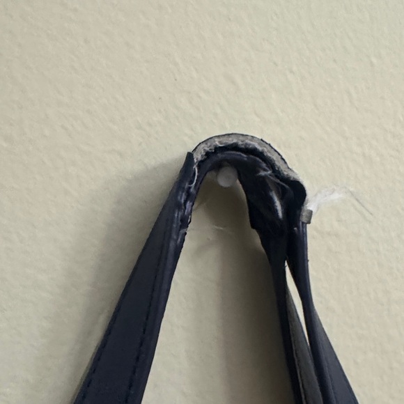 Tory Burch Navy Blue Tote Bag - Picture 3 of 16